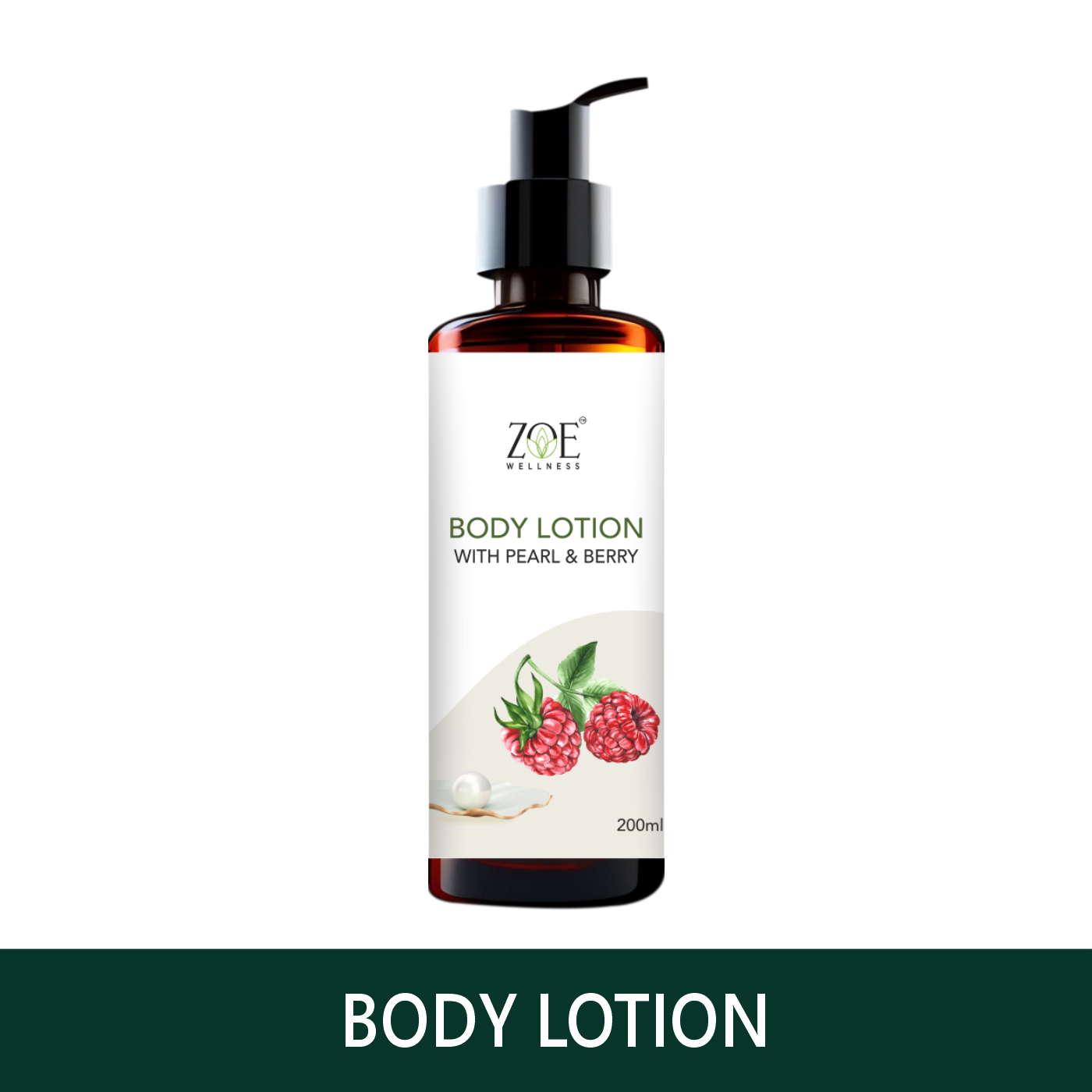 BODY LOTION WITH PEARL & BERRY (200ML)